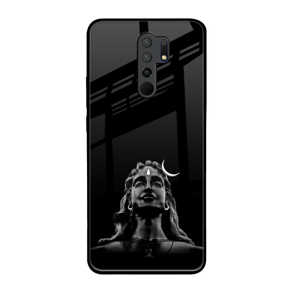 Adiyogi Redmi 9 prime Glass Back Cover Online