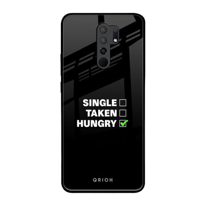 Hungry Redmi 9 prime Glass Back Cover Online