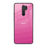 Pink Ribbon Caddy Redmi 9 prime Glass Back Cover Online