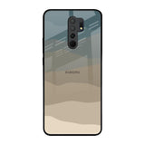 Abstract Mountain Pattern Redmi 9 prime Glass Back Cover Online