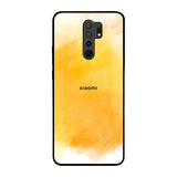 Rustic Orange Redmi 9 prime Glass Back Cover Online