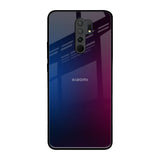 Mix Gradient Shade Redmi 9 prime Glass Back Cover Online