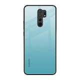 Arctic Blue Redmi 9 prime Glass Back Cover Online