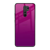 Magenta Gradient Redmi 9 prime Glass Back Cover Online
