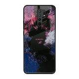 Smudge Brush Redmi 9 prime Glass Back Cover Online
