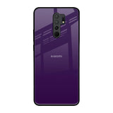 Dark Purple Redmi 9 prime Glass Back Cover Online