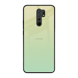 Mint Green Gradient Redmi 9 prime Glass Back Cover Online