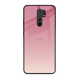 Blooming Pink Redmi 9 prime Glass Back Cover Online