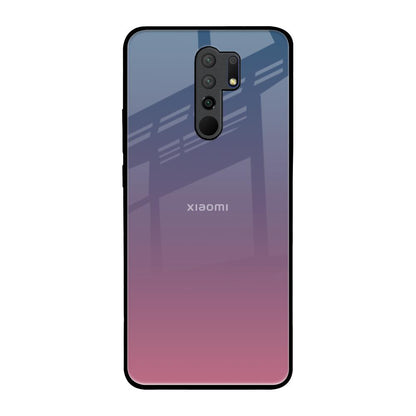 Pastel Gradient Redmi 9 prime Glass Back Cover Online