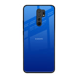 Egyptian Blue Redmi 9 prime Glass Back Cover Online