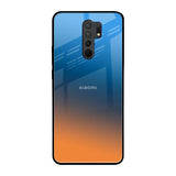 Sunset Of Ocean Redmi 9 prime Glass Back Cover Online