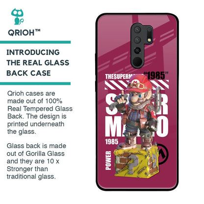 Gangster Hero Glass Case for Redmi 9 prime