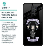 Touch Me & You Die Glass Case for Redmi 9 prime