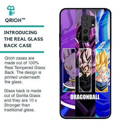 DGBZ Glass Case for Redmi 9 prime
