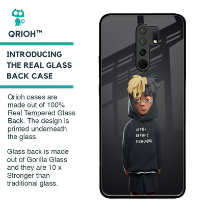 Dishonor Glass Case for Redmi 9 prime