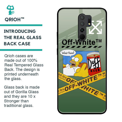 Duff Beer Glass Case for Redmi 9 prime