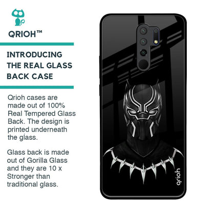 Dark Superhero Glass Case for Redmi 9 prime