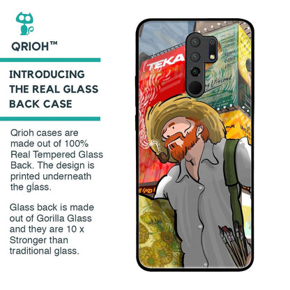 Loving Vincent Glass Case for Redmi 9 prime