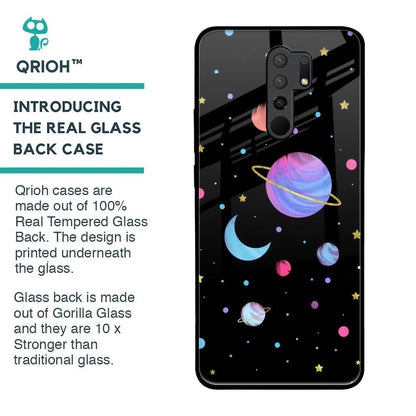 Planet Play Glass Case For Redmi 9 prime