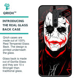 Life In Dark Glass Case For Redmi 9 prime