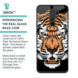 Angry Tiger Glass Case For Redmi 9 prime