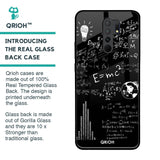 Funny Math Glass Case for Redmi 9 prime