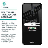 Error Glass Case for Redmi 9 prime