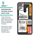 Cool Barcode Label Glass Case For Redmi 9 prime