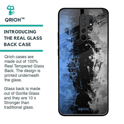 Dark Grunge Glass Case for Redmi 9 prime