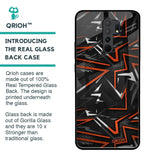 Vector Art Glass Case for Redmi 9 prime
