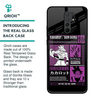 Strongest Warrior Glass Case for Redmi 9 prime