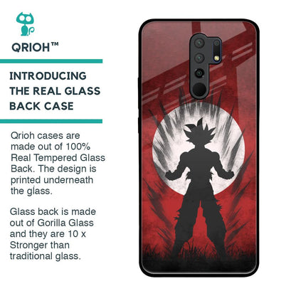 Japanese Animated Glass Case for Redmi 9 prime