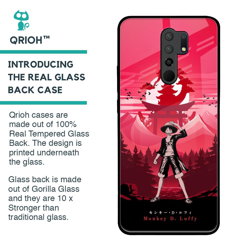 Lost In Forest Glass Case for Redmi 9 prime