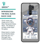 Space Flight Pass Glass Case for Redmi 9 prime