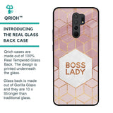 Boss Lady Glass Case for Redmi 9 prime