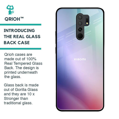 Abstract Holographic Glass Case for Redmi 9 prime
