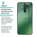 Green Grunge Texture Glass Case for Redmi 9 prime