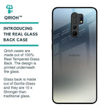Tricolor Ombre Glass Case for Redmi 9 prime
