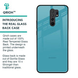 Oceanic Turquiose Glass Case for Redmi 9 prime