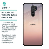Golden Mauve Glass Case for Redmi 9 prime