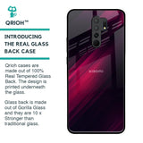 Razor Black Glass Case for Redmi 9 prime