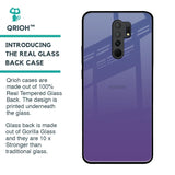 Indigo Pastel Glass Case For Redmi 9 prime