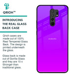 Purple Pink Glass Case for Redmi 9 prime