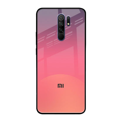 Sunset Orange Redmi 9 Prime Glass Cases & Covers Online