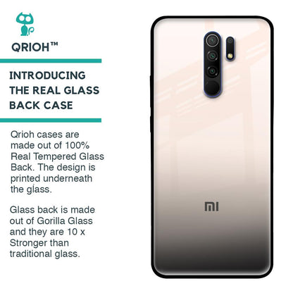 Dove Gradient Glass Case for Redmi 9 Prime
