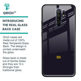 Deadlock Black Glass Case For Redmi 9 prime