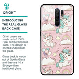 Balloon Unicorn Glass case for Redmi 9 Prime