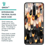 Bronze Abstract Glass Case for Redmi 9 Prime