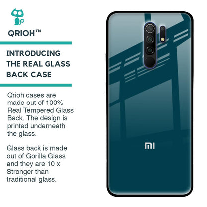 Emerald Glass Case for Redmi 9 Prime
