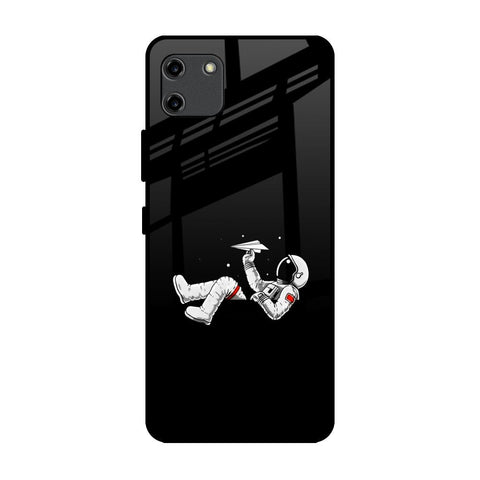 Space Traveller Realme C11 Glass Back Cover Online